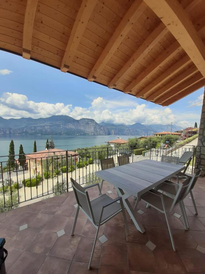Bmp Apartment Deluxe 1 Jacuzzi Riscaldata Privata Vista Lago Di Garda Бренцоне сул Гарда Екстериор снимка
